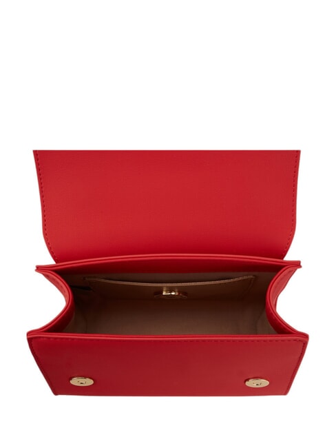 LETTERING Mini bolso de mano, con correa para el hombro ROJO - Bolsos Mujer