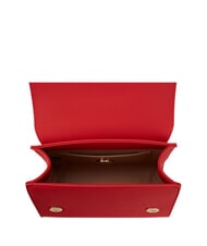 LOVE MOSCHINO LETTERING Mini bolso de mano, con correa para el hombro ROJO - Bolsos Mujer - 4