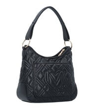 LOVE MOSCHINO QUILTED  Bolso de hombro estilo hobo negro - Bolsos Mujer - 2