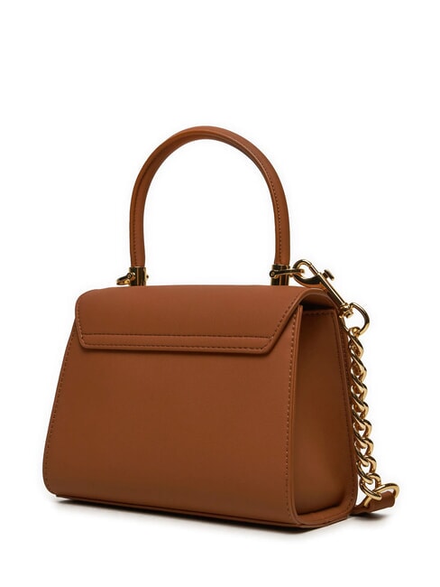 LETTERING Mini bolso de mano, con correa para el hombro nueces - Bolsos Mujer