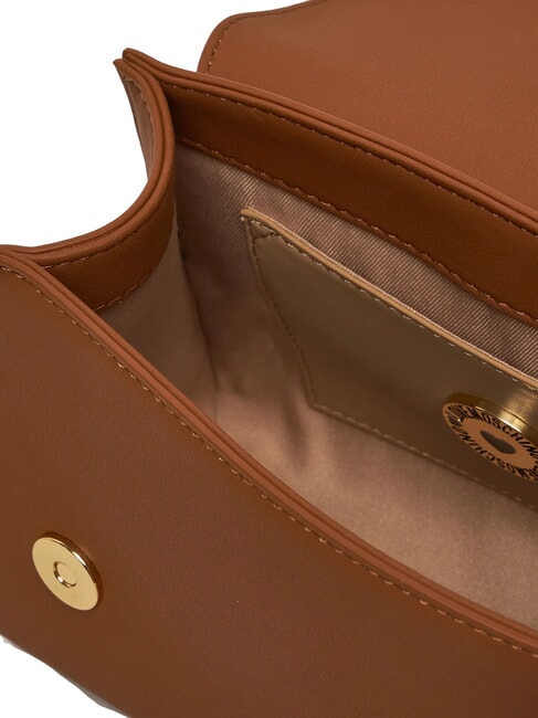 LETTERING Mini bolso de mano, con correa para el hombro nueces - Bolsos Mujer