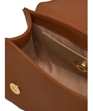 LOVE MOSCHINO LETTERING Mini bolso de mano, con correa para el hombro nueces - Bolsos Mujer - 3