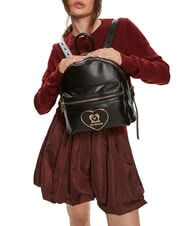 LOVE MOSCHINO GOLDEN HEART  Mochila negro - Bolsos Mujer - 4