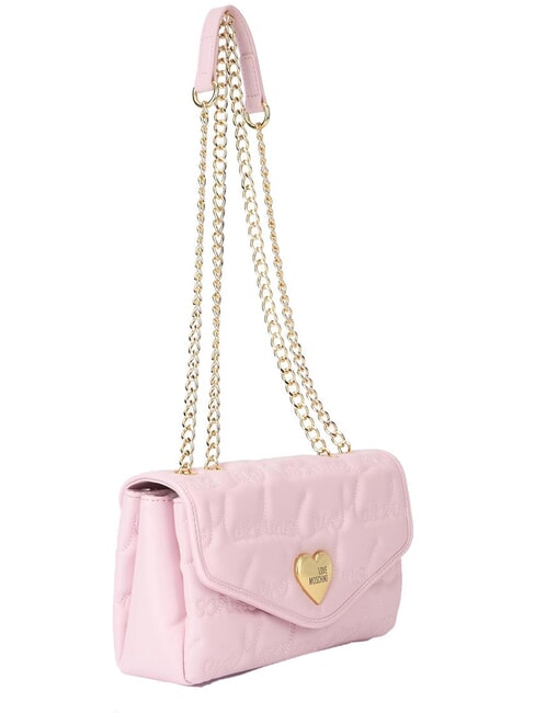 GOLD HEART Convertible Bolso de hombro/bandolera Rosa - Bolsos Mujer