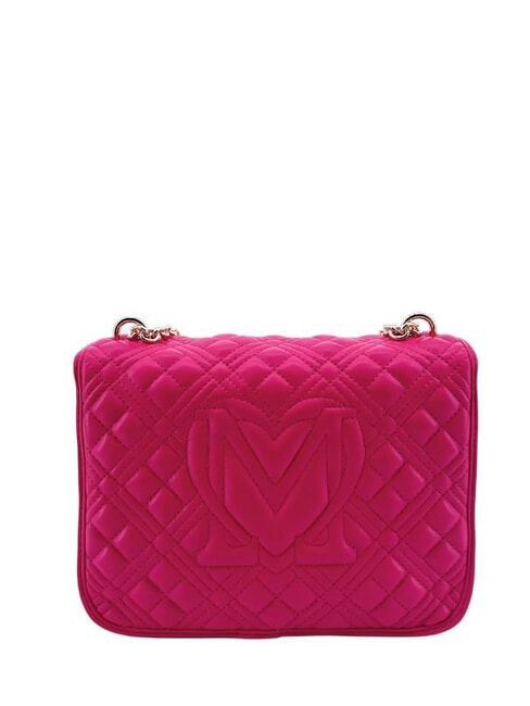 QUILTED GOLD CHAIN Bolso de hombro/bandolera magenta - Bolsos Mujer