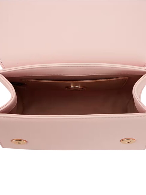 LETTERING Mini bolso de mano, con correa para el hombro Rosa - Bolsos Mujer