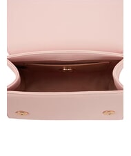 LOVE MOSCHINO LETTERING Mini bolso de mano, con correa para el hombro Rosa - Bolsos Mujer - 4