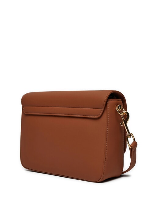 LETTERING bolsa de hombro nueces - Bolsos Mujer