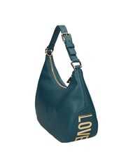 LOVE MOSCHINO HOBO Bolso de hombro, con bandolera esmeralda - Bolsos Mujer - 2