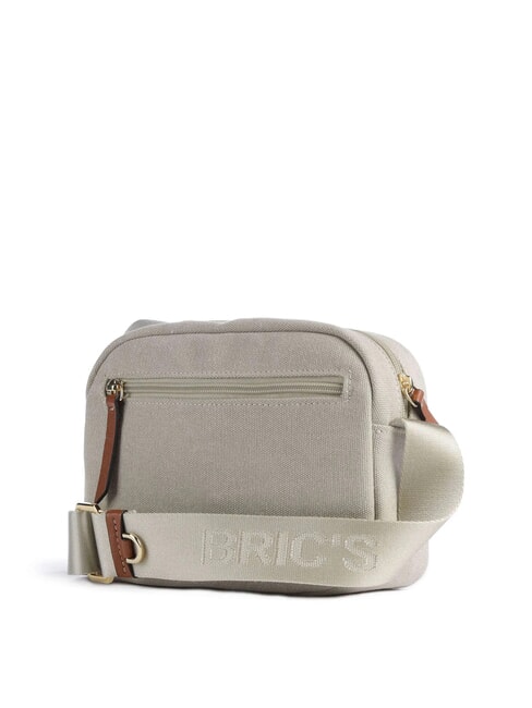 SORRENTO ERICA Bolso bandolera pequeño de lona BEIGE - Bolsos Mujer