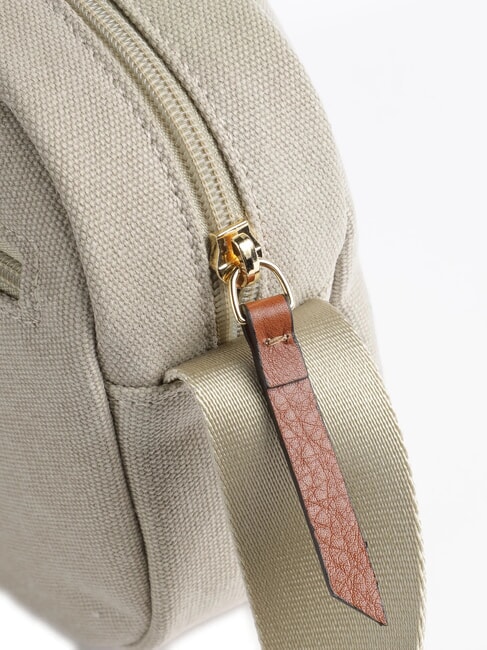 SORRENTO ERICA Bolso bandolera pequeño de lona BEIGE - Bolsos Mujer