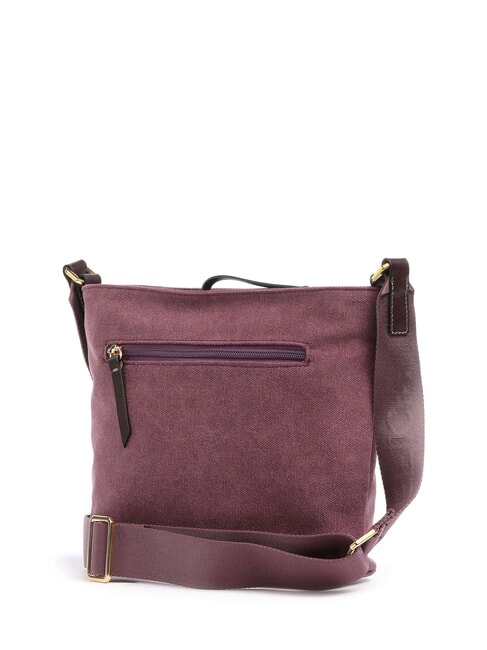 SORRENTO Bolsa de lona tipo cubo ciclamen - Bolsos Mujer