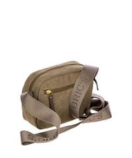 BRIC’S SORRENTO ERICA Bolso bandolera pequeño de lona cacao - Bolsos Mujer - 4
