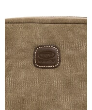 BRIC’S SORRENTO ERICA Bolso bandolera pequeño de lona cacao - Bolsos Mujer - 5