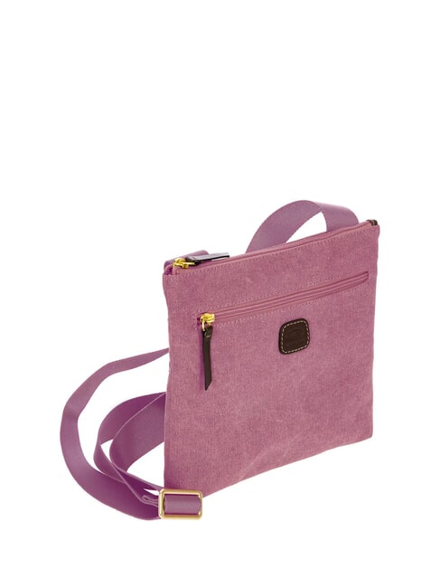 SORRENTO EMMA Bolso de lona plano para el hombro ciclamen - Bolsos Mujer