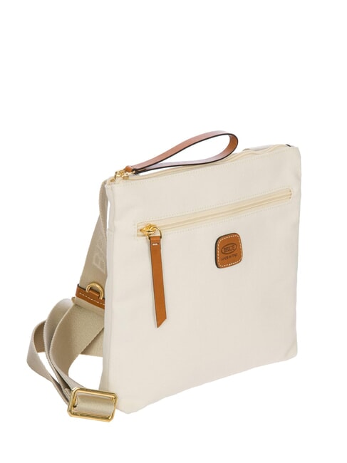 SORRENTO EMMA Bolso de lona plano para el hombro CREMA - Bolsos Mujer