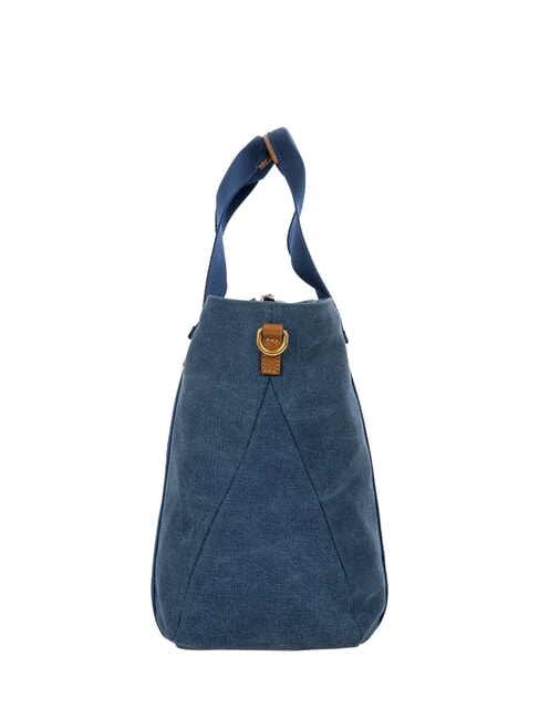 SORRENTO LUDOVICA Bolso de lona para la compra azul - Bolsos Mujer