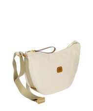 BRIC’S SORRENTO LUNA Bolsa de lona con forma de media luna CREMA - Bolsos Mujer - 2