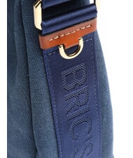 BRIC’S SORRENTO LUNA Bolsa de lona con forma de media luna azul - Bolsos Mujer - 3