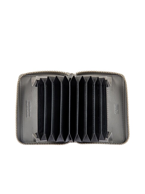BERNINA Tarjetero de cuero GRIS - Carteras Hombre