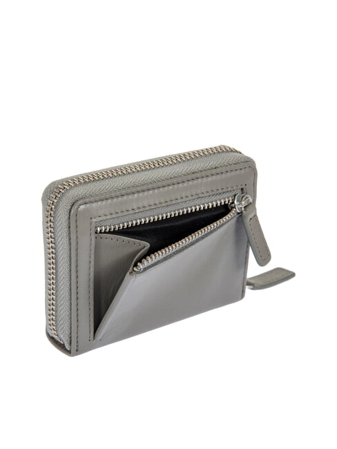 BERNINA Tarjetero de cuero GRIS - Carteras Hombre