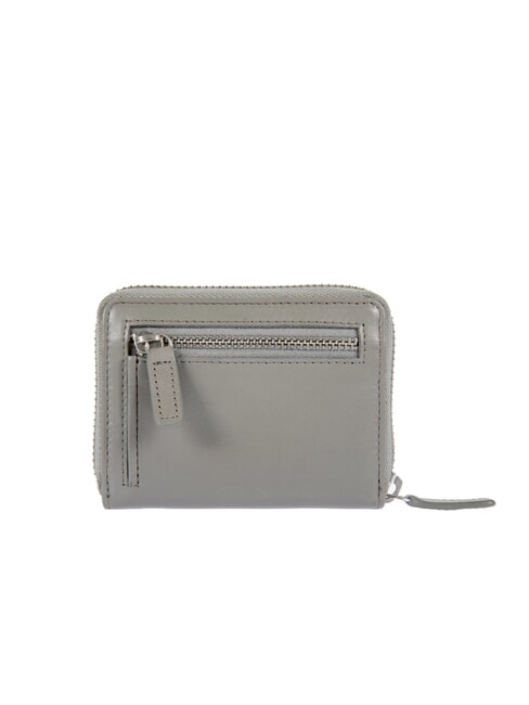 BERNINA Tarjetero de cuero GRIS - Carteras Hombre