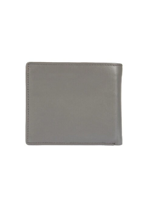 BERNINA Monedero de cuero tipo billetera GRIS - Carteras Hombre