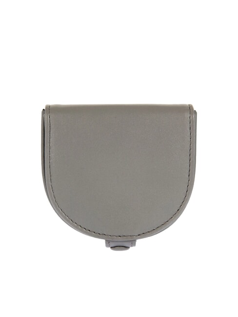 BERNINA Monedero de piel con tacón GRIS - Carteras Hombre