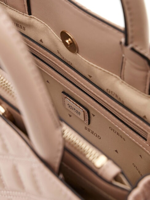 GIULLY Bolso acolchado con doble asa beige claro - Bolsos Mujer