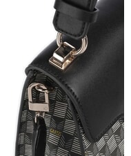 GUESS G WAVE  Bolso de mano, con bandolera logotipo negro - Bolsos Mujer - 3