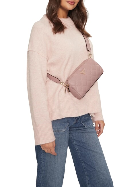ECO CARLY Bolso de hombro acolchado color de malva - Bolsos Mujer