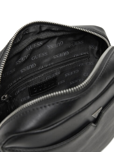 FIRENZE Bolso de cuero NEGRO - Bandoleras Hombre