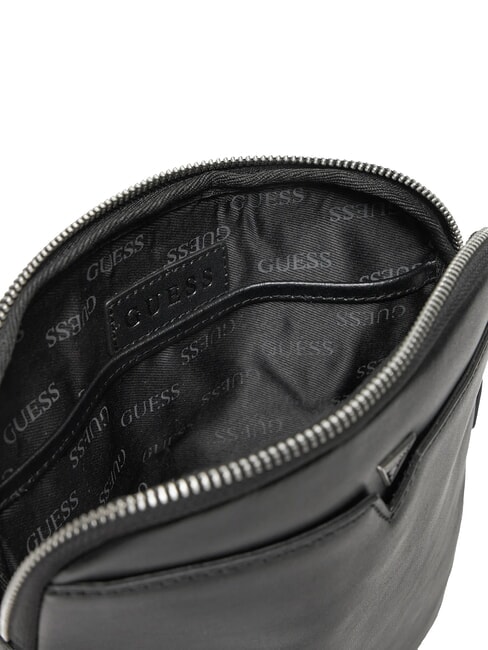 FIRENZE Bolso de piel para hombre NEGRO - Bandoleras Hombre