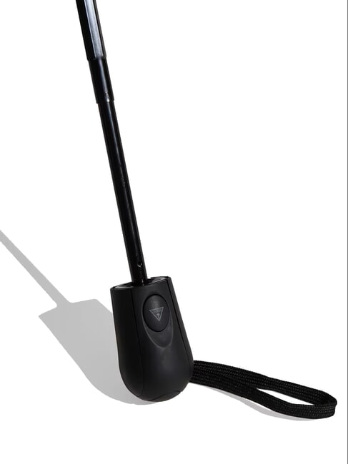 4G Paraguas plegable abierto y cerrado marrón/ocre - Paraguas