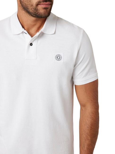 WASHED  Polo de manga corta purwhite - camisa polo