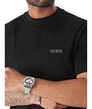 GUESS SS CN Camiseta de algodón jetbla - camiseta - 3