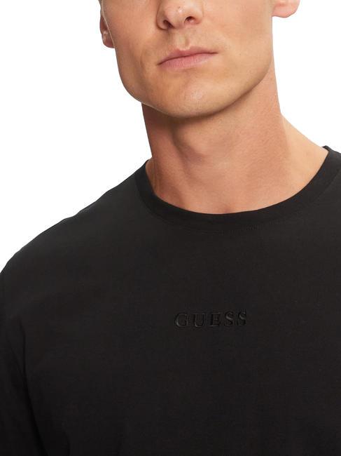 PIMA Camiseta de algodón con logo bordado jetbla - camiseta