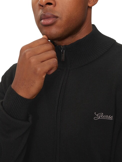 DARREL Cárdigan de cuello alto con cremallera completa jetbla - Suéteres de los hombres