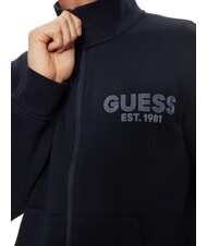 GUESS CLASSIC Sudadera con cuello alto y cremallera completa smartblue - Sudaderas - 3