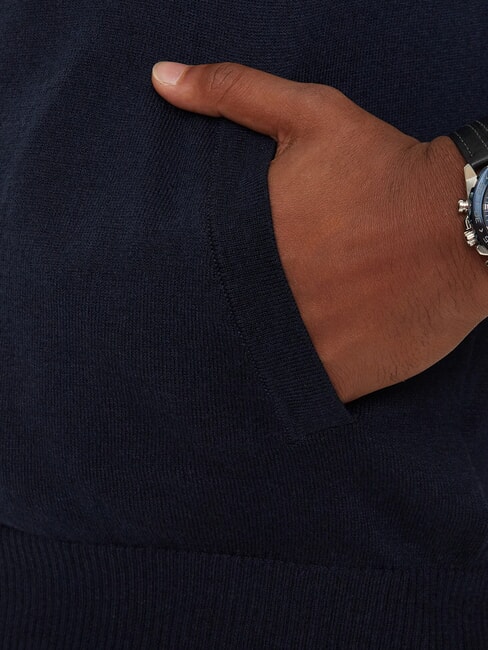 DARREL Cárdigan de cuello alto con cremallera completa smartblue - Suéteres de los hombres