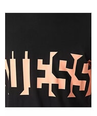 GUESS ORIZZONTAL Camiseta con estampado de logotipo maxi jetbla - camiseta - 3