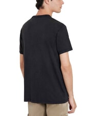 GUESS TRIANGLE Camiseta de algod&oacute;n con estampado jetbla - camiseta - 2