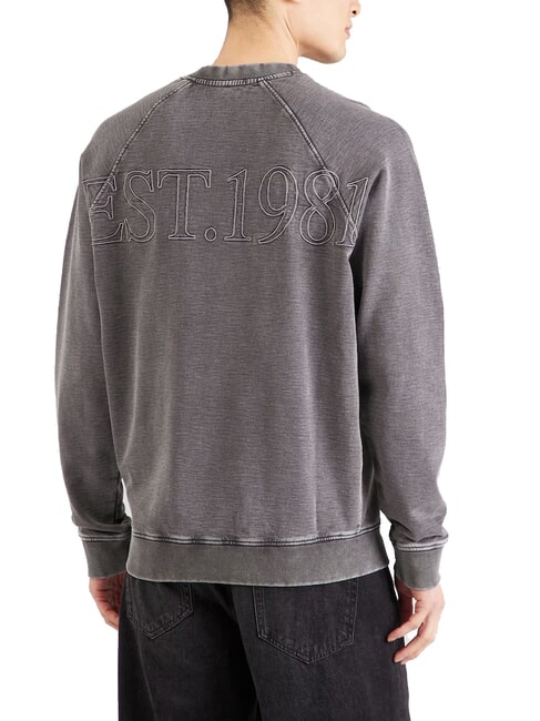 RAGLAN Sudadera de algodón con cuello redondo jetbla - Sudaderas