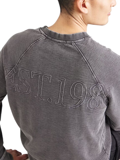 RAGLAN Sudadera de algodón con cuello redondo jetbla - Sudaderas