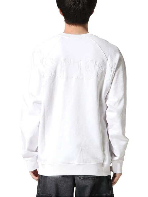 RAGLAN Sudadera de algodón con cuello redondo purwhite - Sudaderas