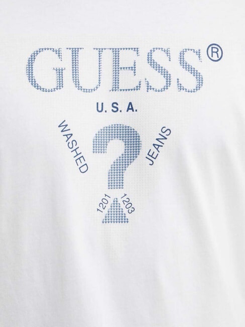 TRIANGLE Camiseta de algodón con estampado purwhite - camiseta