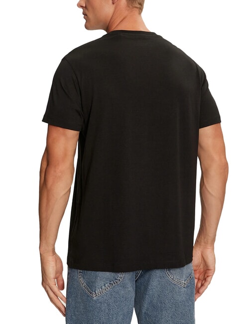 TRIANGLE Camiseta con parche de logo bordado jetbla - camiseta