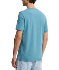 GUESS TRIANGLE Camiseta con estampado maxi Tormenta salvaje azul - camiseta - 2