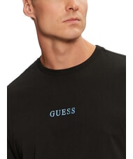 GUESS BASIC Camiseta con estampado del logotipo 4G jetbla - camiseta - 3