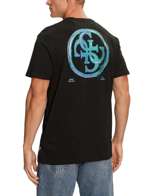 BASIC Camiseta con estampado del logotipo 4G jetbla - camiseta